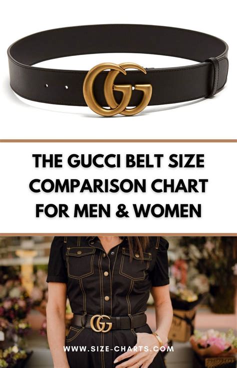 gucci belt bag size chart|gucci belt size comparison.